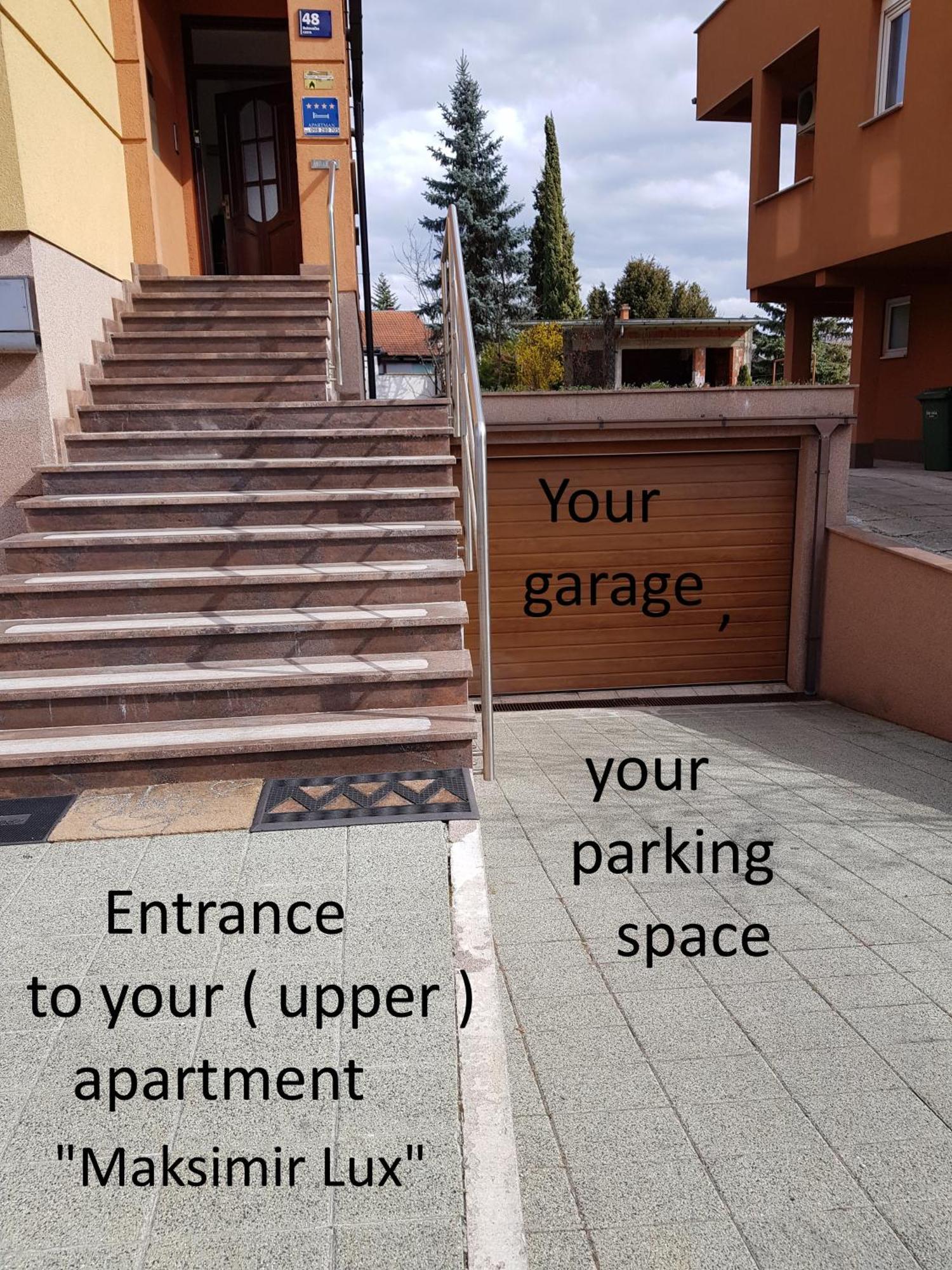 Apartman Maksimir Lux Zagreb-145M2 Esterno foto